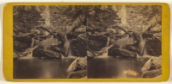 Edward and Henry T. Anthony & Co., The Glens of the Catskills. The Five Cascades Below Haines Fall.