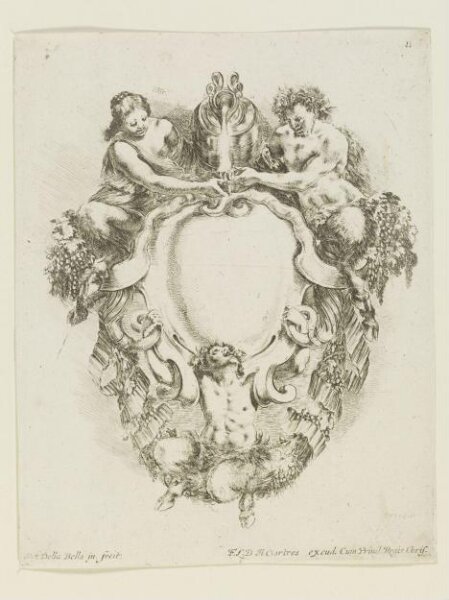 Stefano della Bella, Raccolta di varii cappriccii et nove inventioni di cartelle et ornamenti