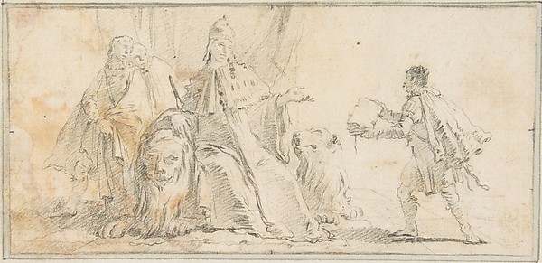 Giovanni Battista Tiepolo, Illustration for a Book:  Allegory of Venice