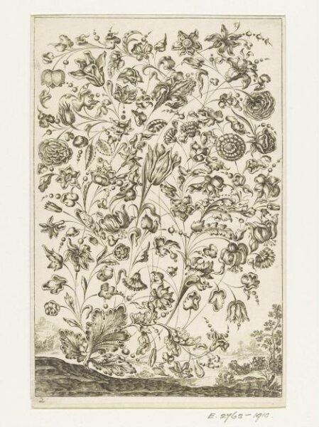 François Lefebvre, Livre de Feuilles et de Fleurs Vtile aux Orfeures et autres Arts Inventé par Francois le Febure