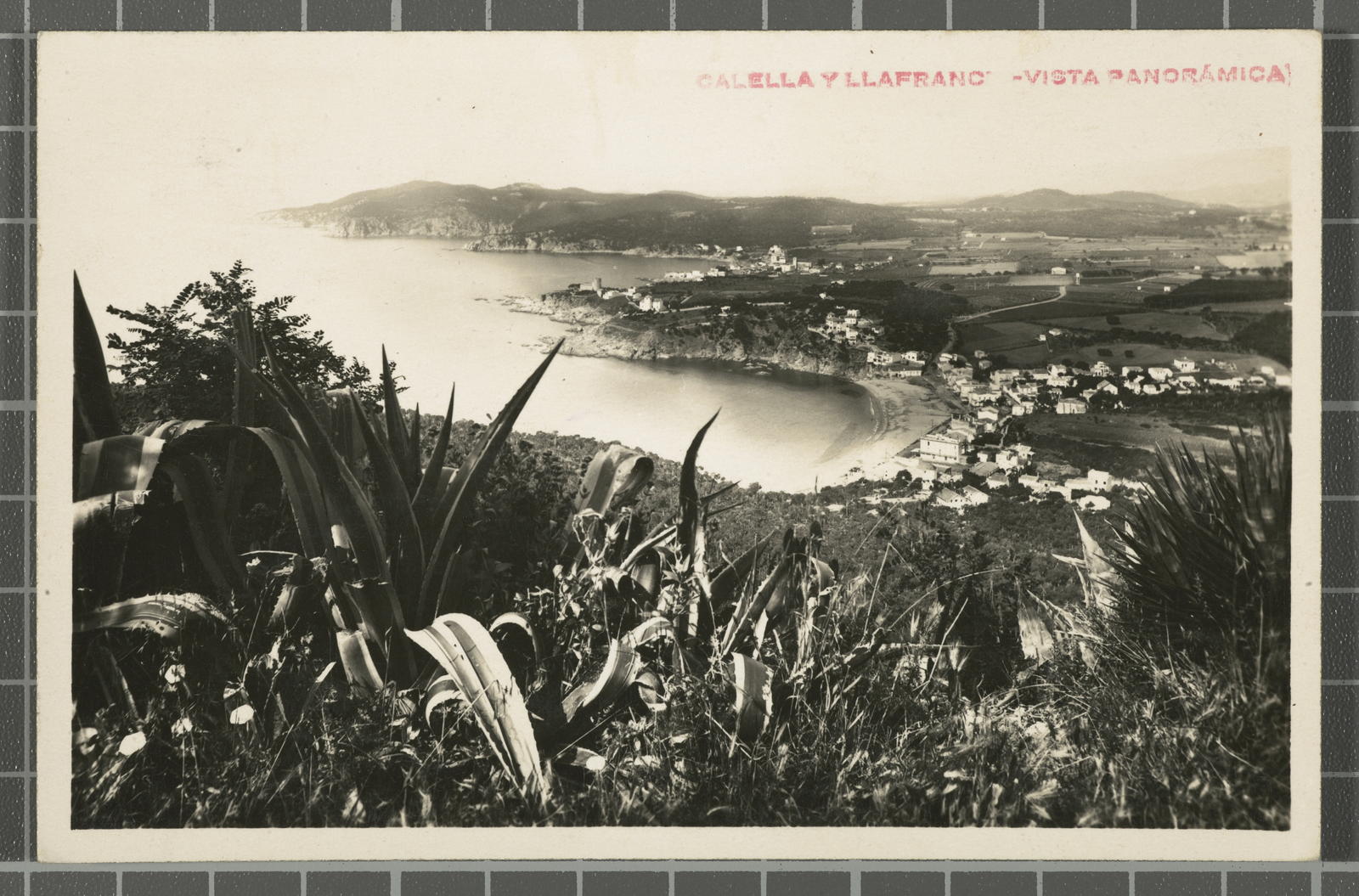Desconegut, Calella y Llafranc - Vista panorámica