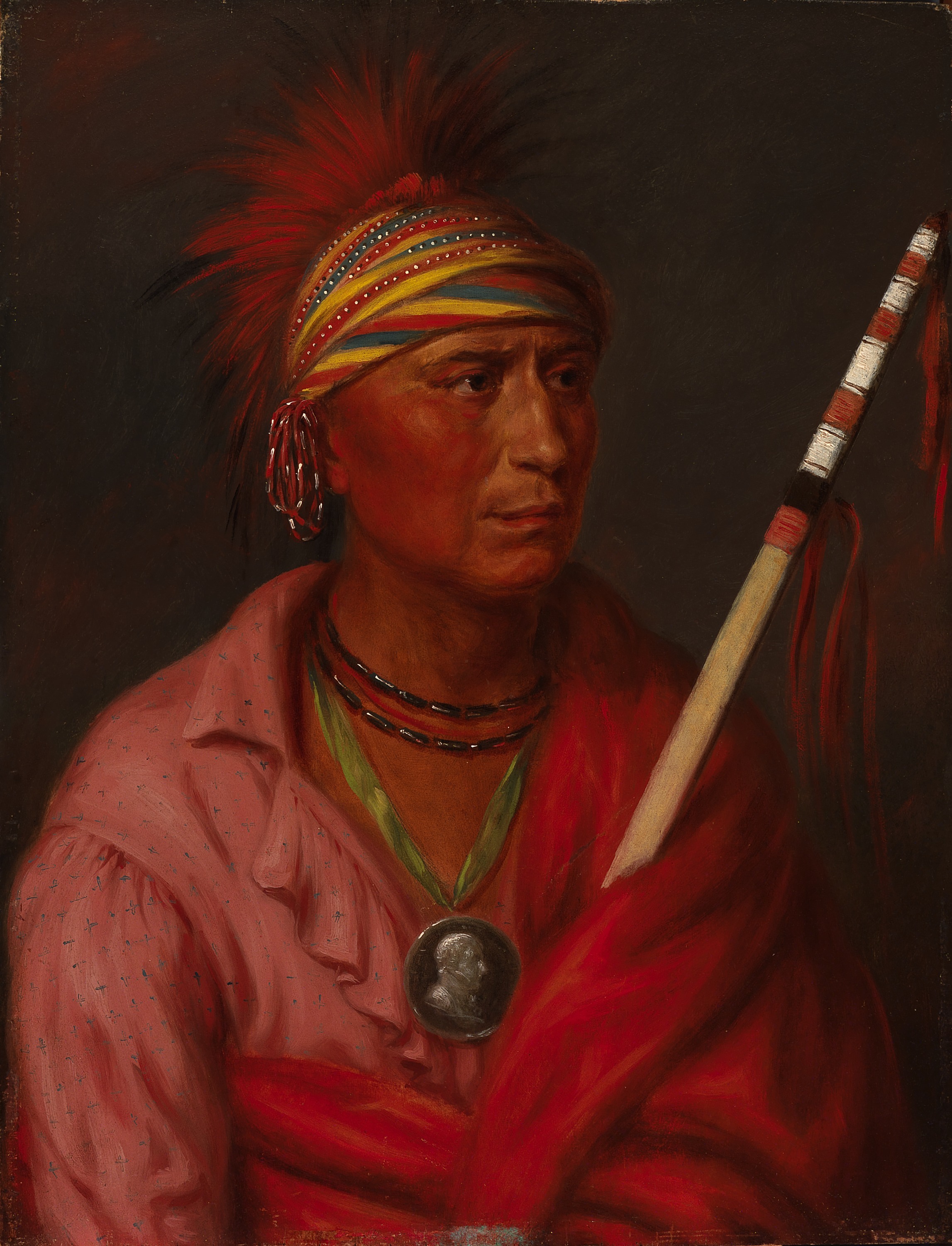 Charles Bird King, No Heart (Nan-che-ning-ga)