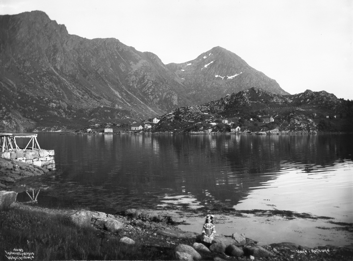 Anders Beer Wilse, Prot: Lofoten - Raftsund Stenbakfjellet, 25/7 1905