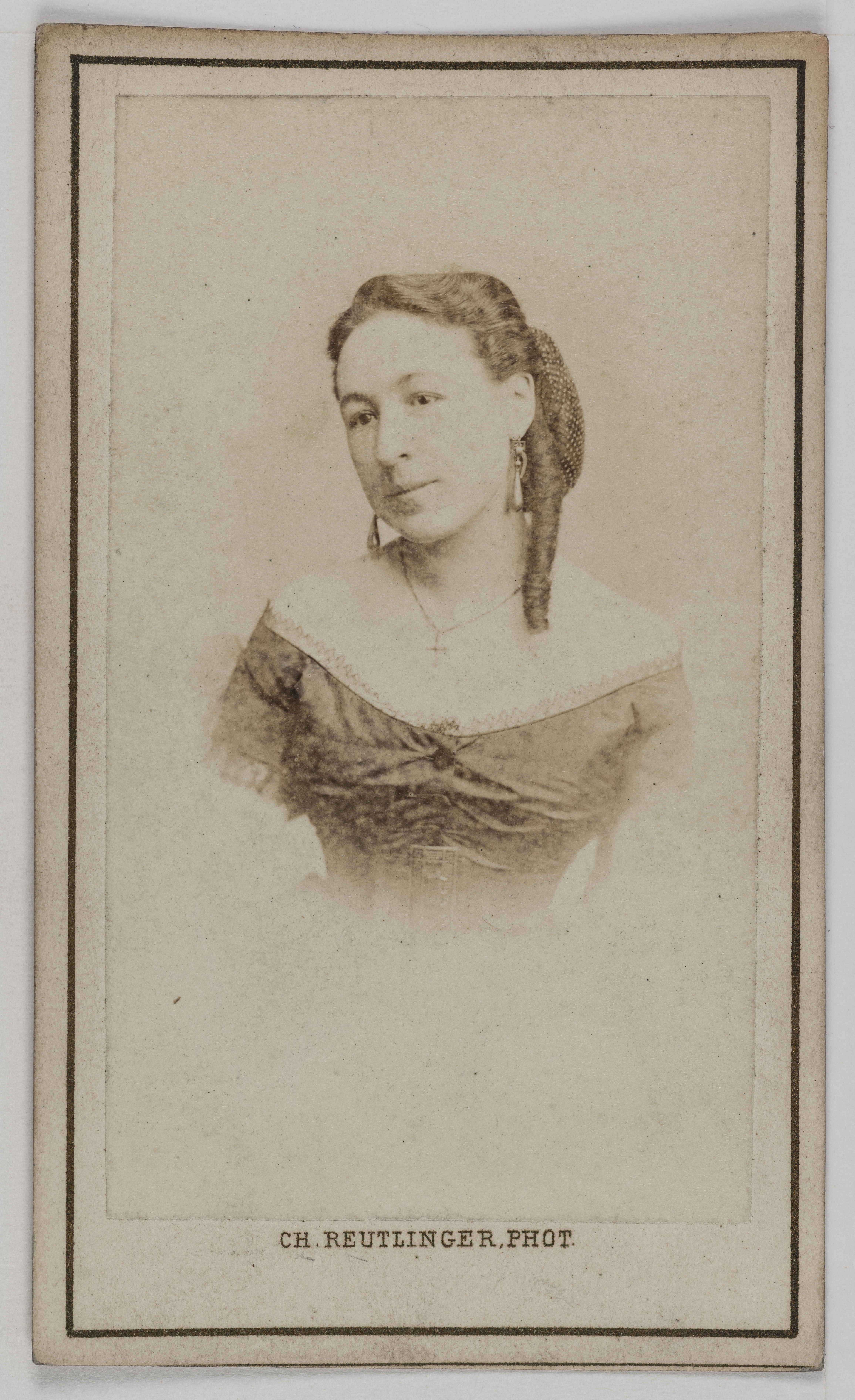 Charles Reutlinger, Portrait de Willeme, actrice.