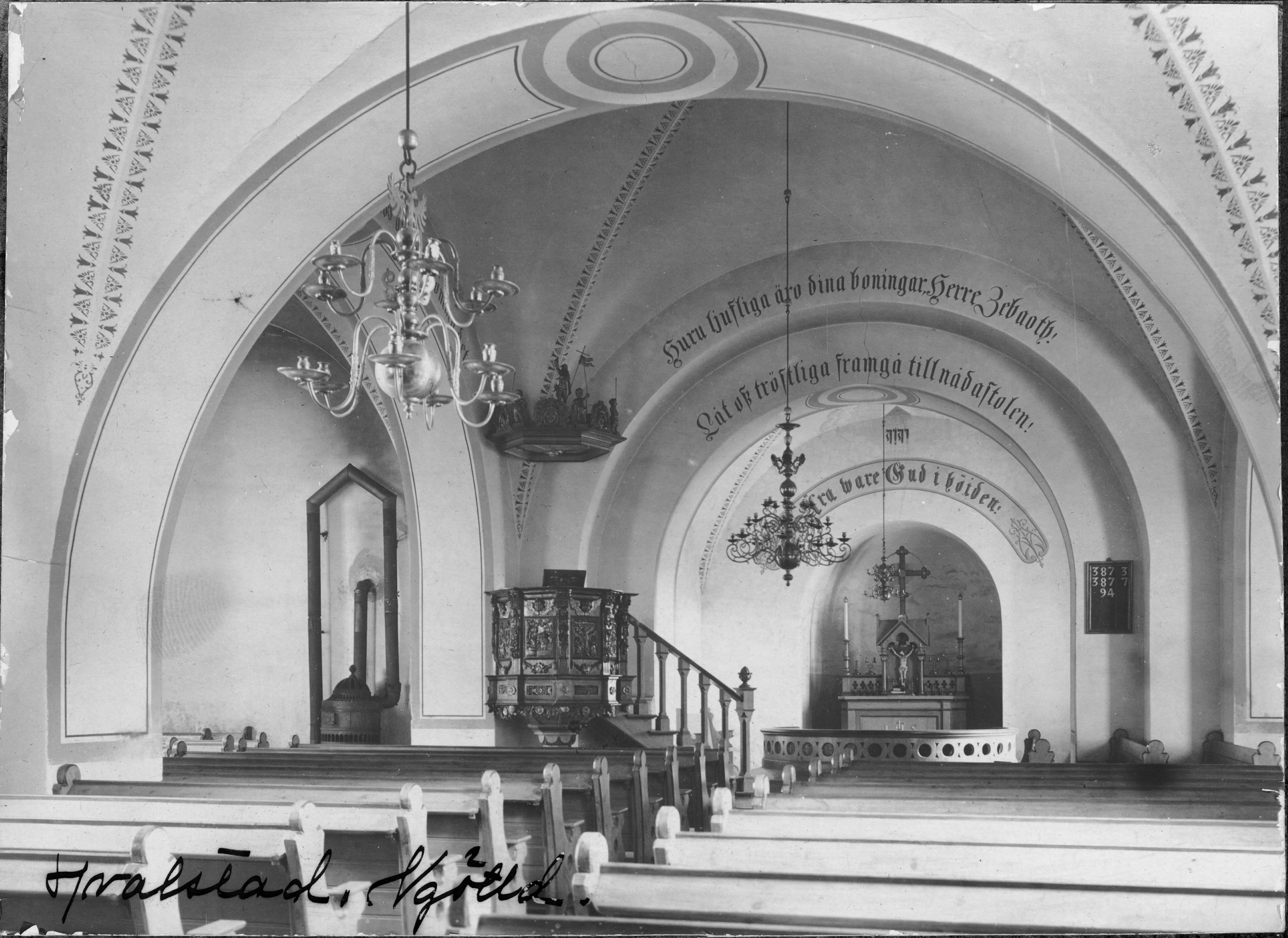 Ludvig Ericson, Valstads kyrka