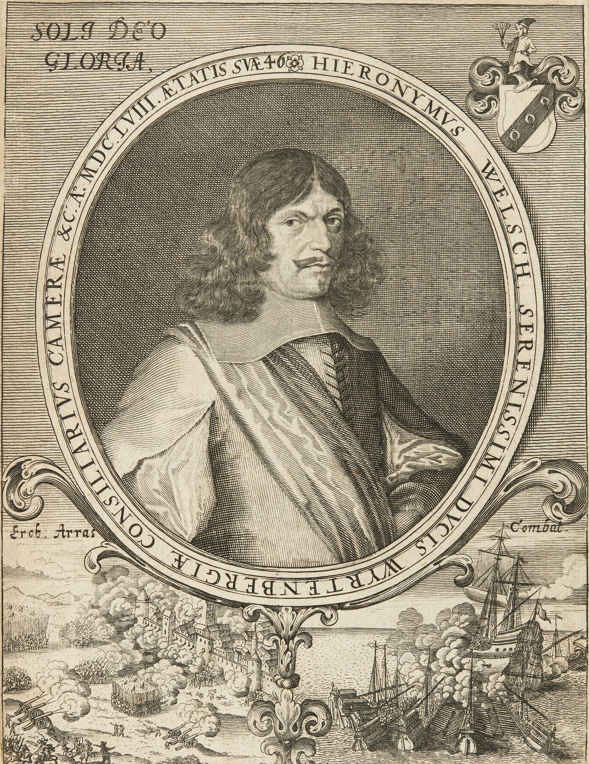 Philipp Kilian, Bildnis Hieronymus Welsch