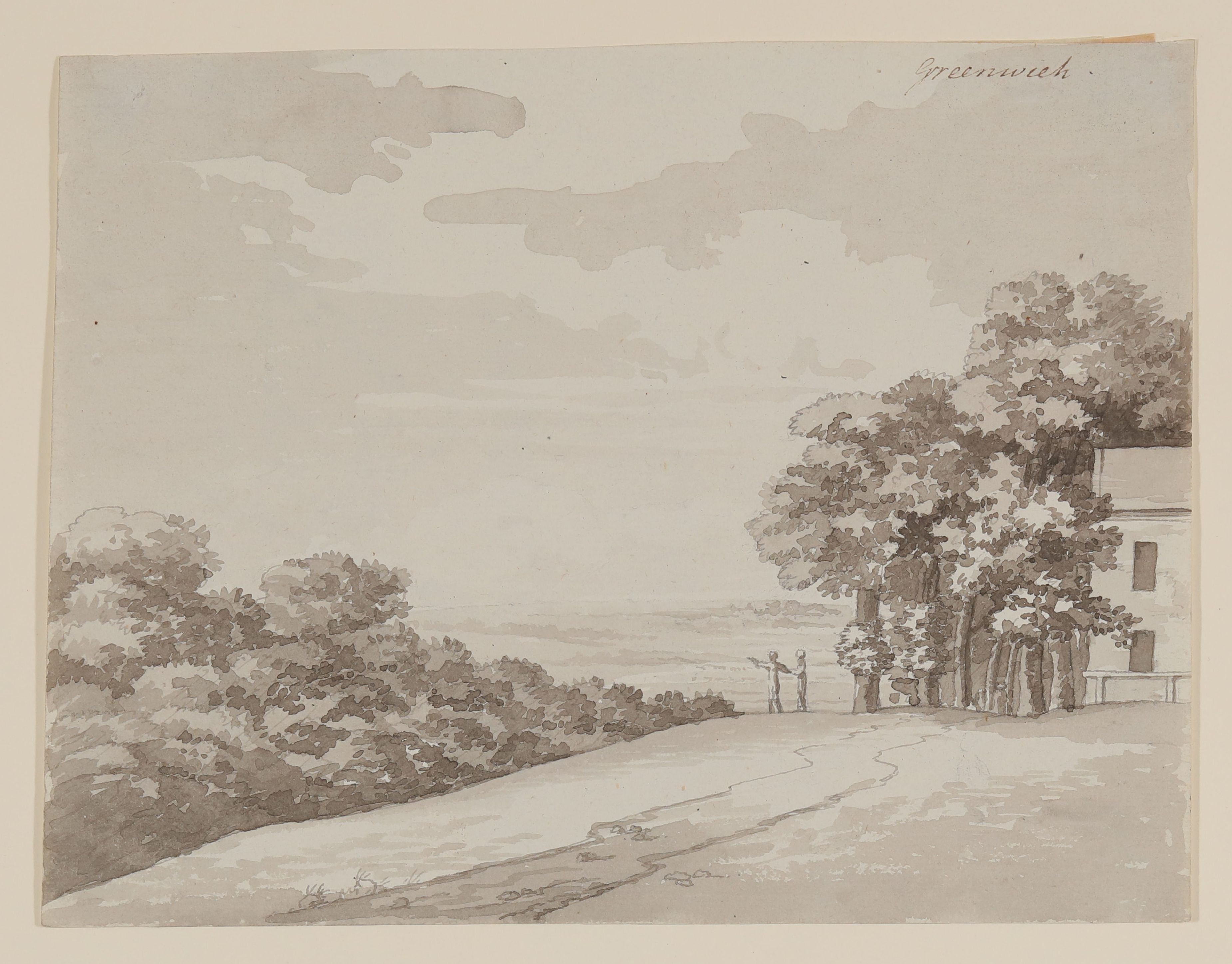 Gottlob Friedrich Konstantin von Stein, Landschaft bei Greenwich