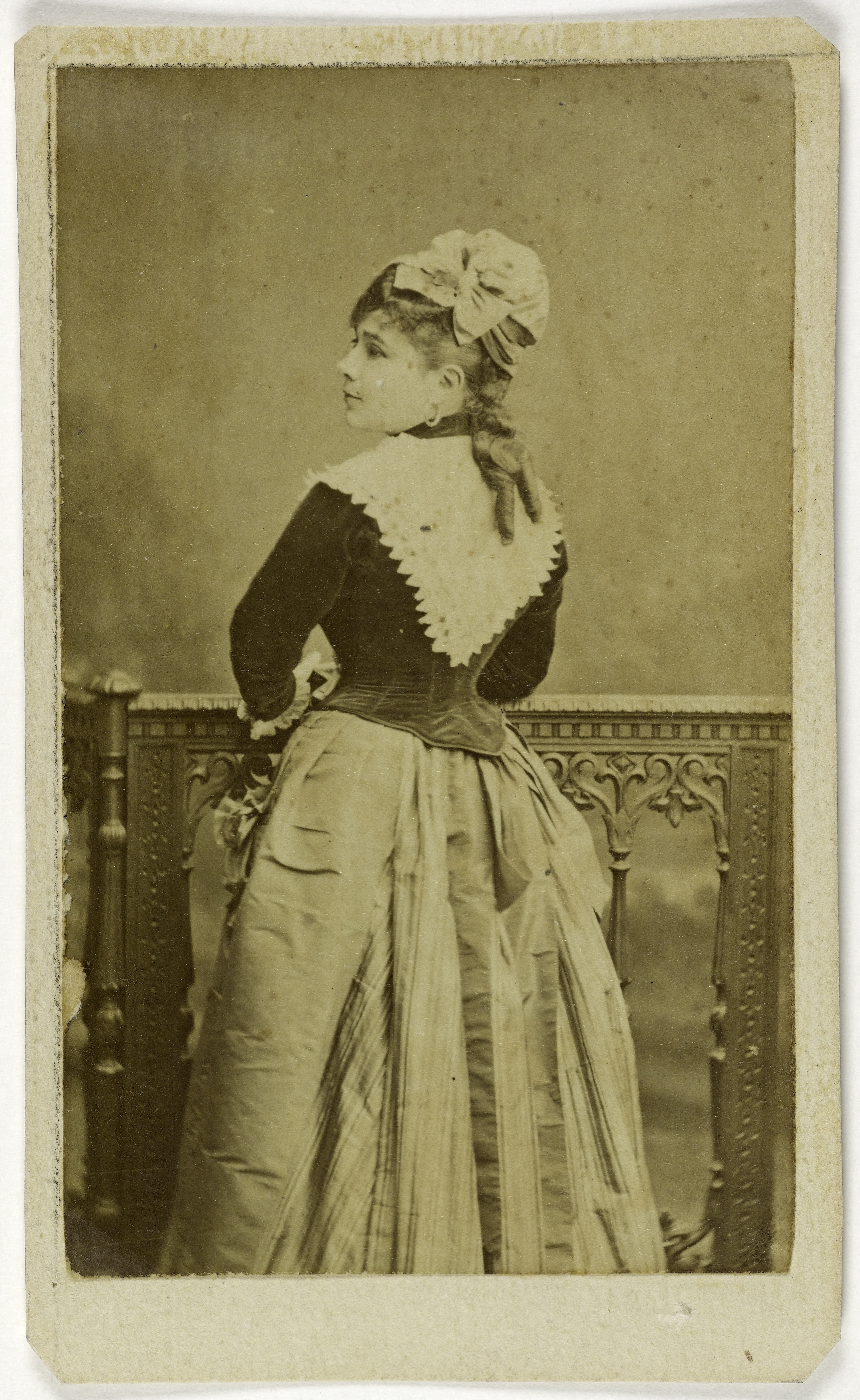 Anonyme, Portrait de Lebon Marie, (Elisabeth Agnès Arnaud, dite), (-1899), (actrice)