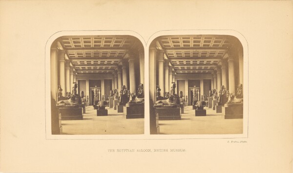 Roger Fenton, The Egyptian Saloon, British Museum