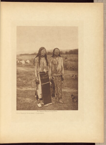 Edward S. Curtis, Sun Dance Pledgers - Cheyenne
