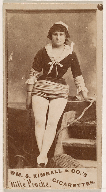 William S. Kimball & Company, Mlle. Froche, from the Actresses series (N203) issued by Wm. S. Kimball & Co.