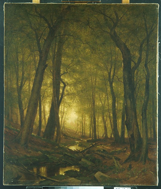 Worthington Whittredge, Evening in the Woods