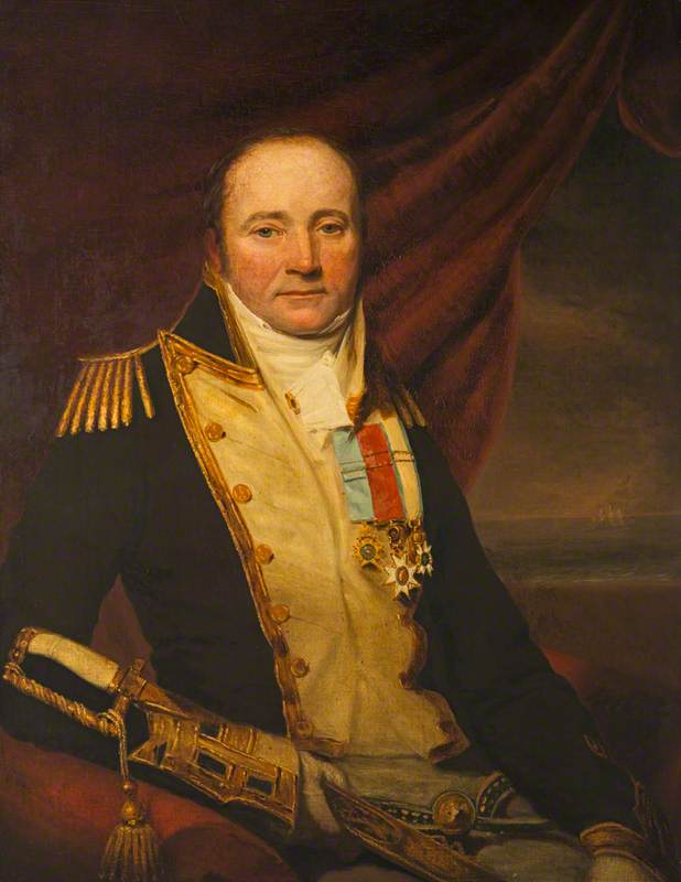 John Watson Gordon, Sir Arthur Farquhar, 1772 - 1843. Rear-Admiral
