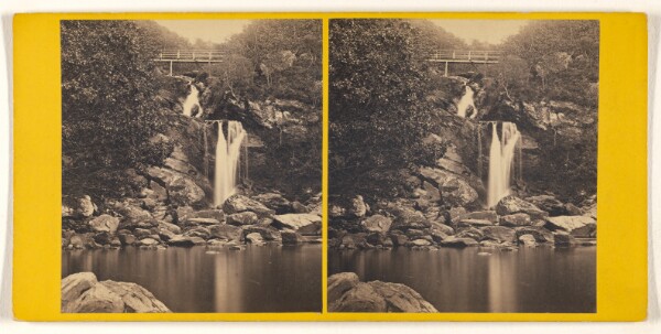 George Washington Wilson, Fall at Inversnaid, Loch Lomond.