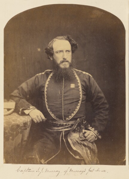 Felice Beato, Captain I.J. [sic] Murray, of Murray's Jat Horse