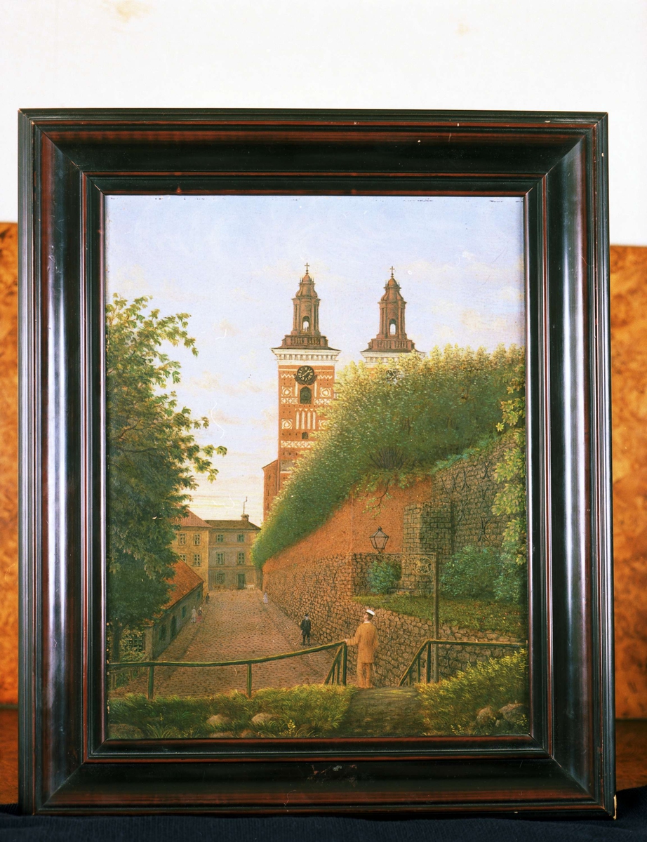 Tommy Arvidson, Oil painting signed tailors Eric Österlund, Uppsala