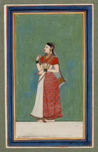 Unknown, Tamil dancing girl