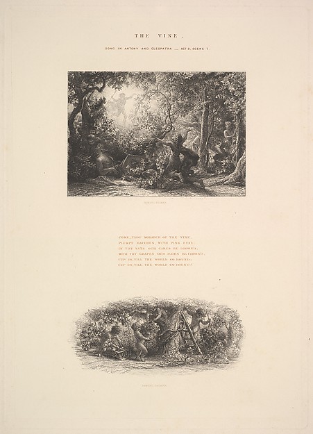 Samuel Palmer, The Vine, or Plumpy Bacchus