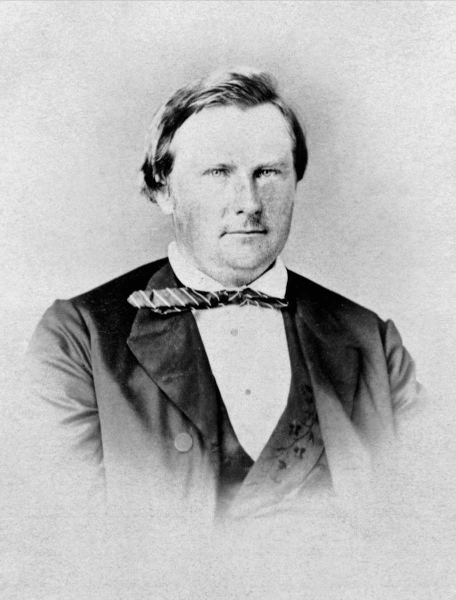 Anno Domkirkeodden, Portrett av Mikkel Hansen Kise (1834-1891). Kise nordre, Nes, Hedmark.
