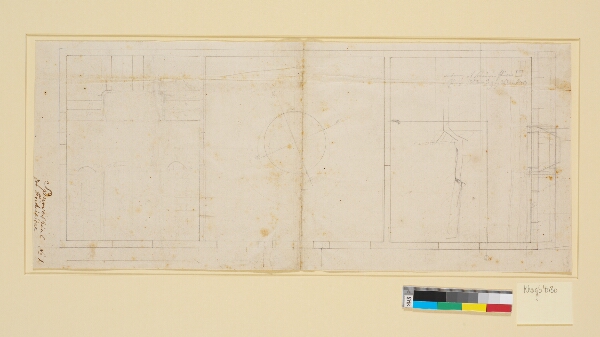Nicolai Abildgaard, Spurveskjul, førstesals plan