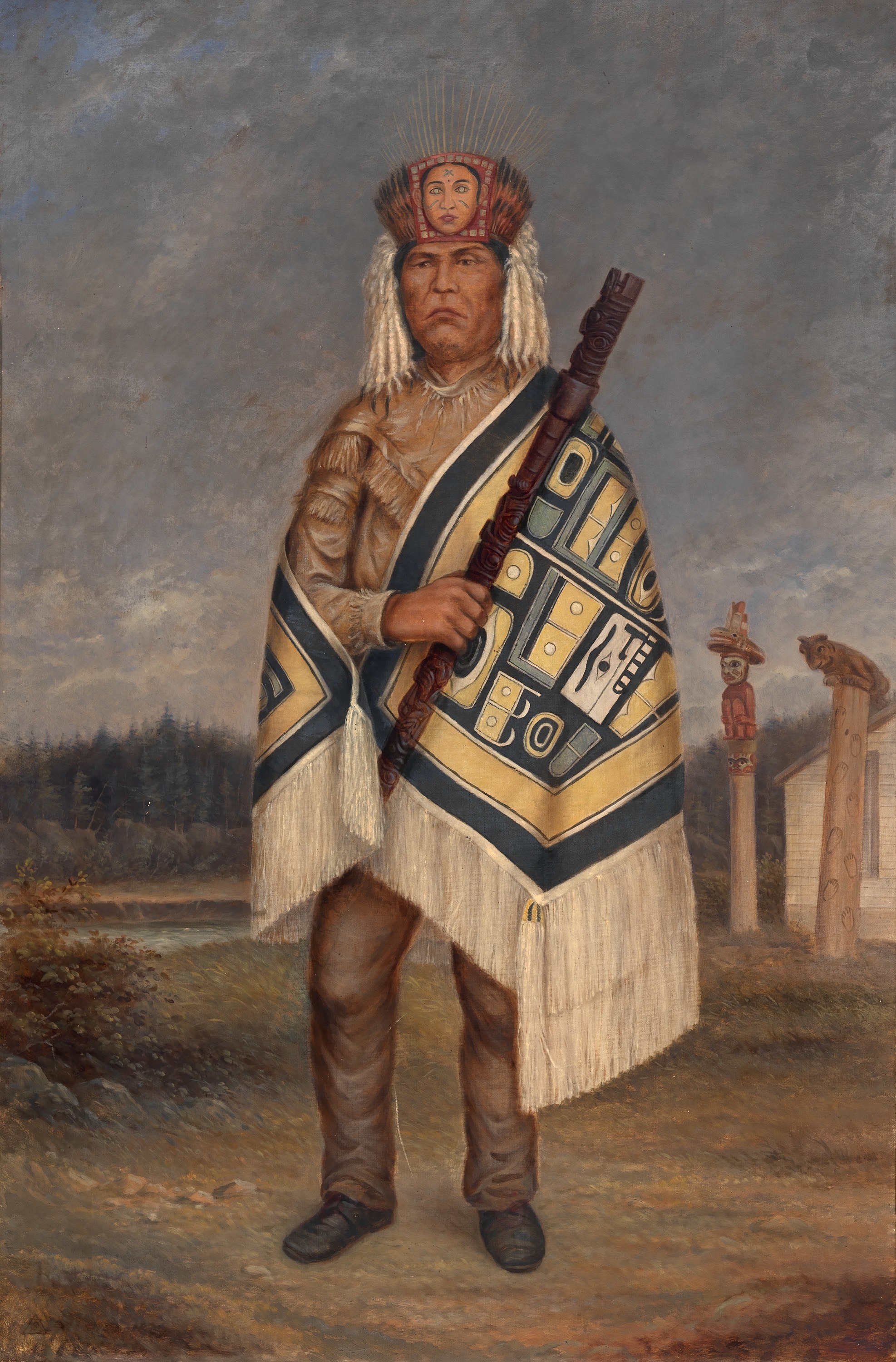 Antonion Zeno Shindler, Tlinkit Indian