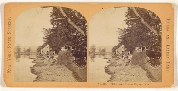 Unknown, Fisherman's Hut on Cayuga Lake. [New York State]
