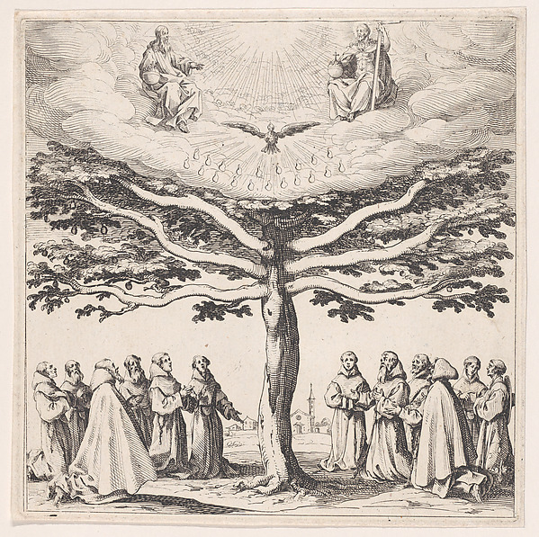 Jacques Callot, L'Arbre de St. François (The Tree of St. Francis)