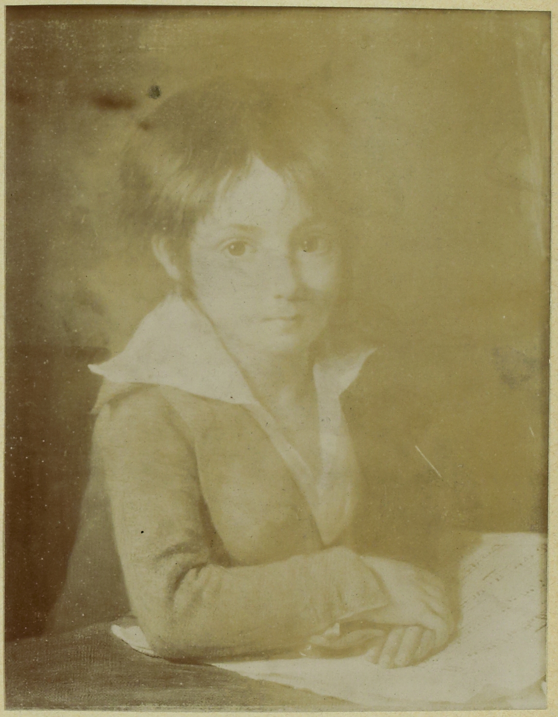 Anonyme, 13 - Portrait du fils de Boilly (Boilly)