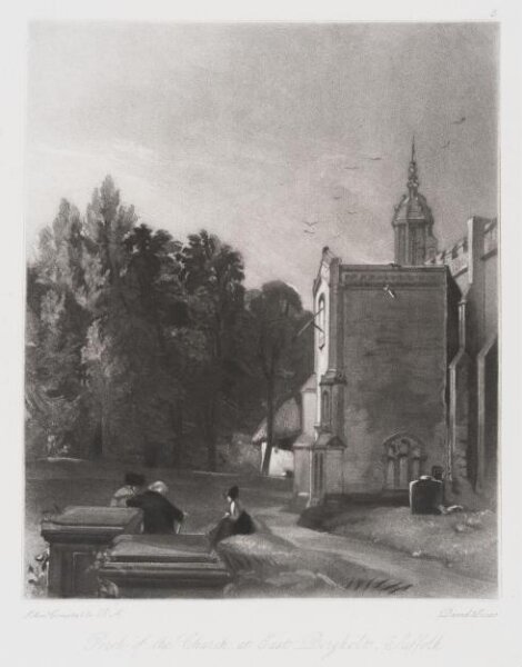Constable, John RA, Porch of the Church at East Bergholt, Suffolk
