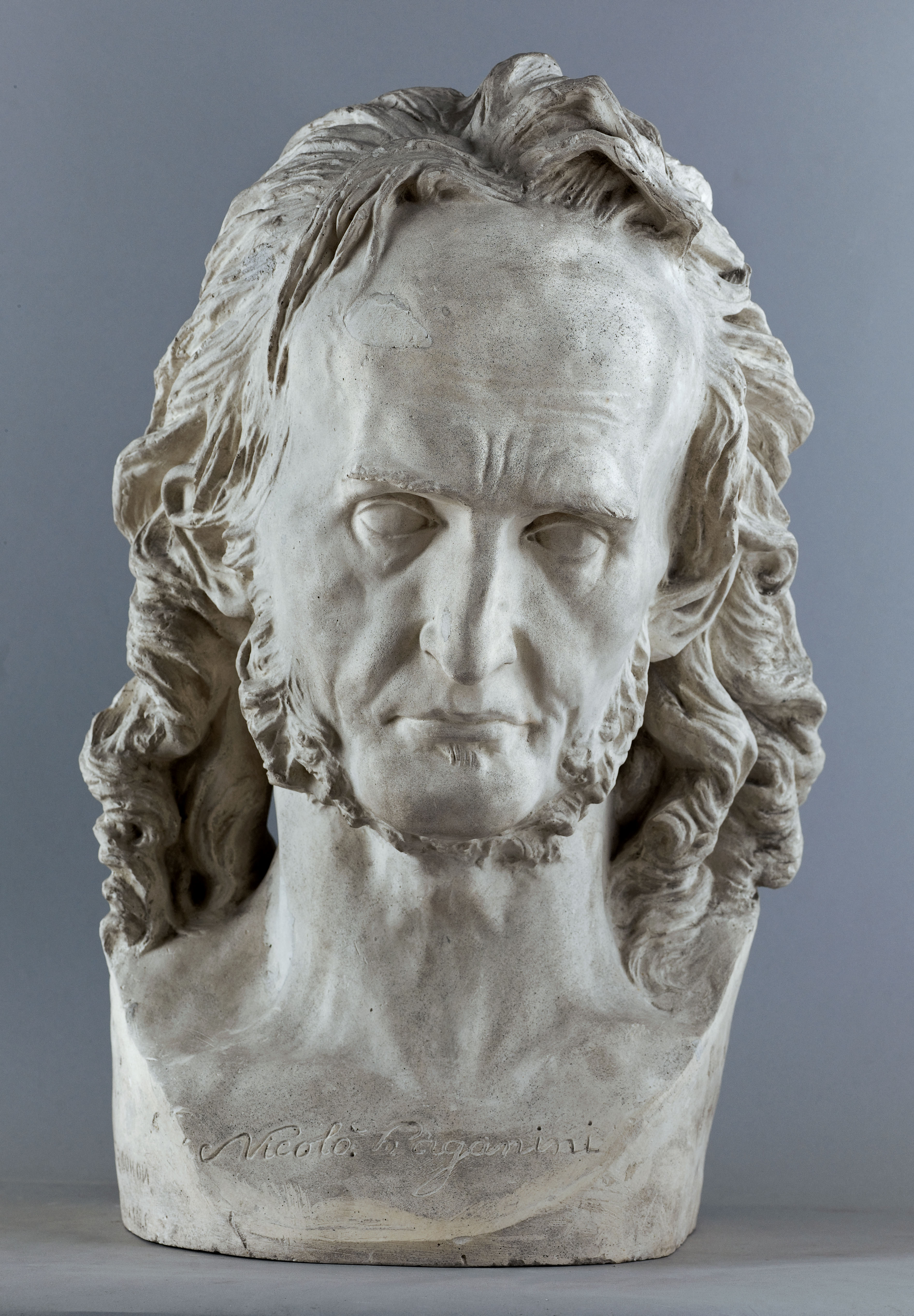 David d'Angers, Portrait de Nicolo Paganini (1784-1840), violoniste