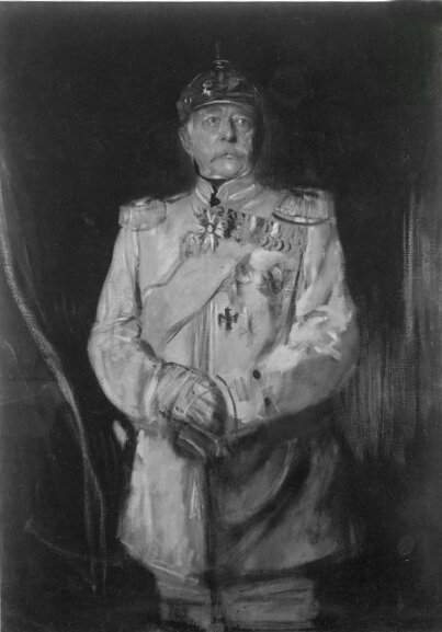 Franz von Lenbach, Bismarck in Kürassieruniform (Kniestück)