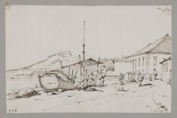 George Chinnery, Governor's House, and part of the Praya Grande and Penha Hill