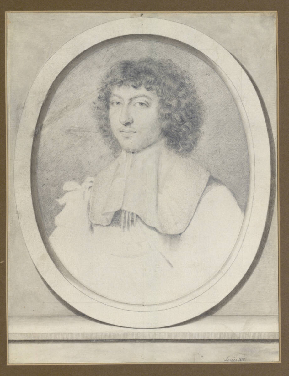 PietervanSchuppen, Ludwig XIV. als junger Mann (Brustbild im Oval)