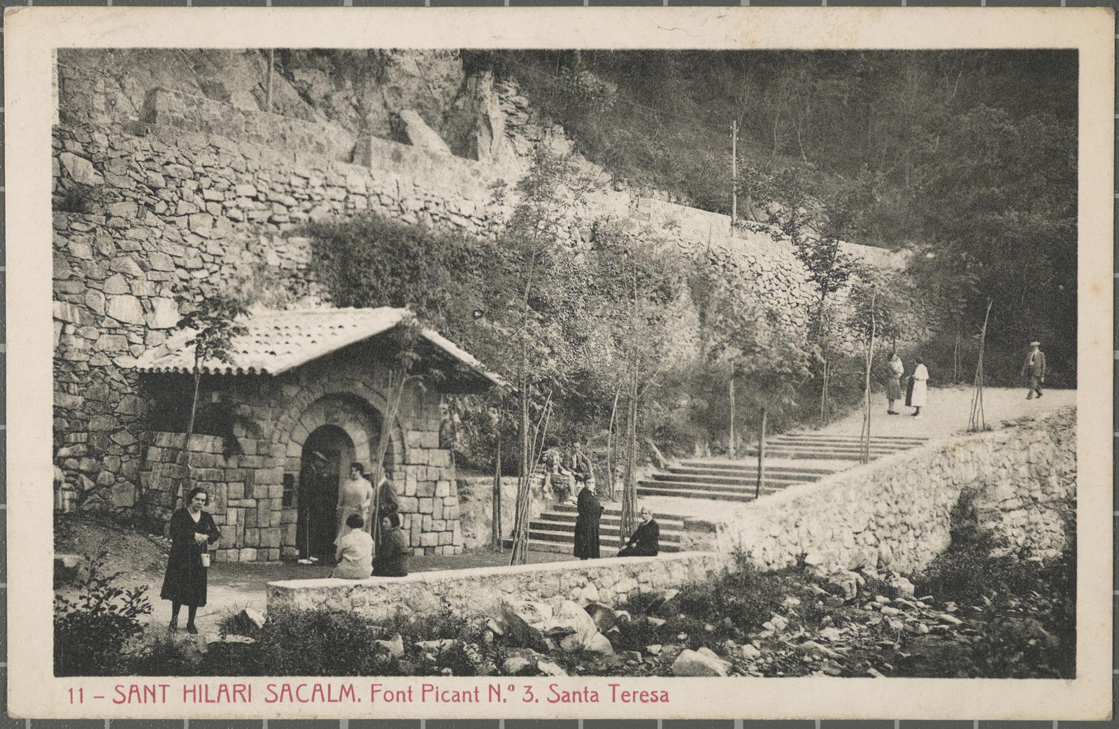 Josep Ximeno Planas, 11 - Sant Hilari Sacalm. Source Picant No. 3. Saint Teresa