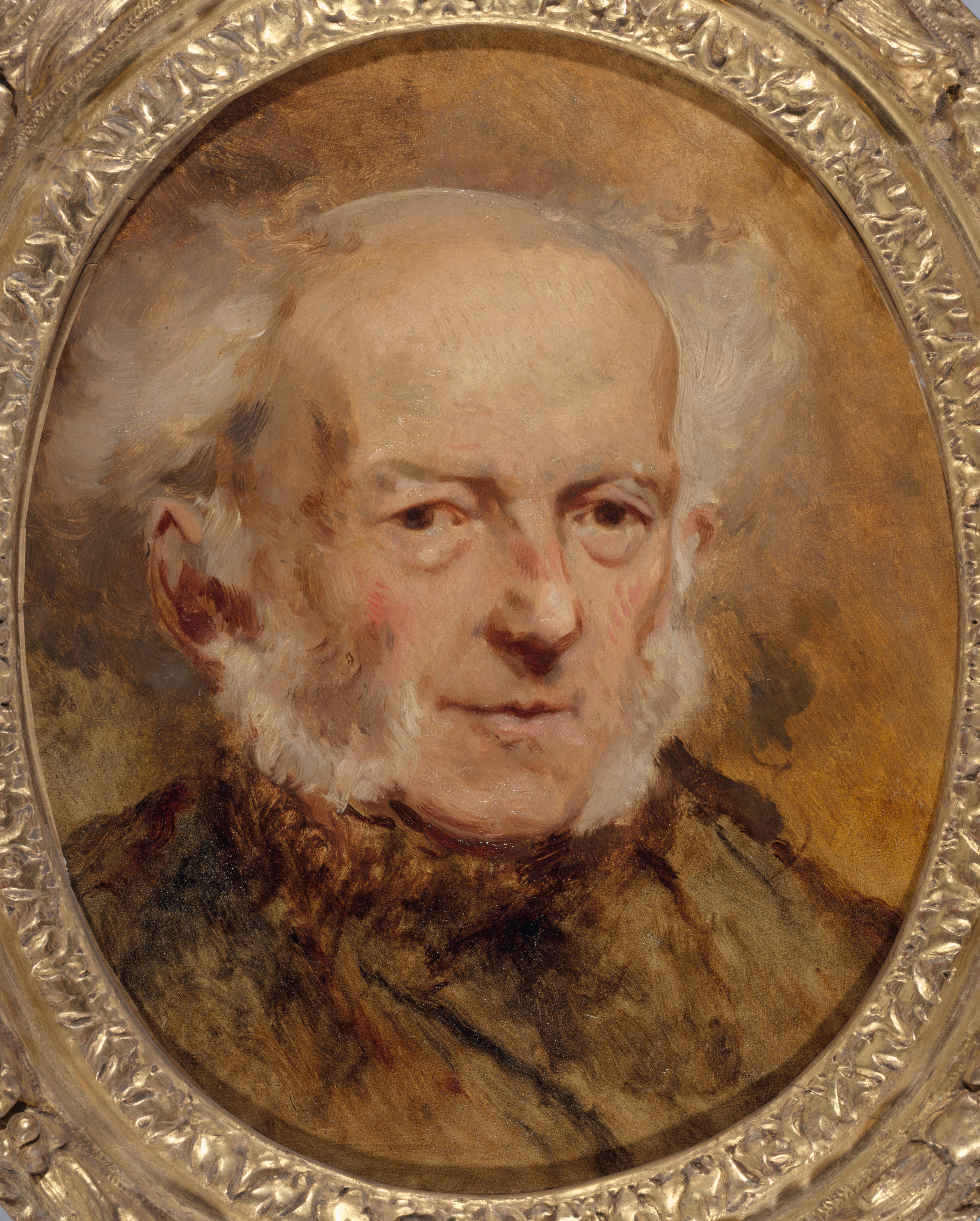 Eugène Isabey, Portrait du peintre Jean-Baptiste Isabey, père de l'artiste