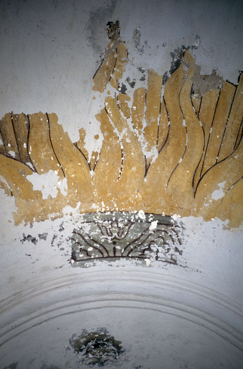 Rune Hammarling, Lime painting in Bälinge Church, Bälinge parish, Uppland 1989