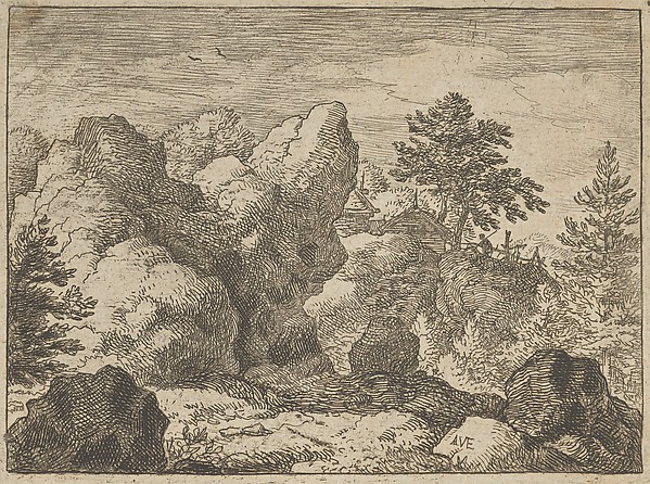 Allart van Everdingen, The Pointed Rock