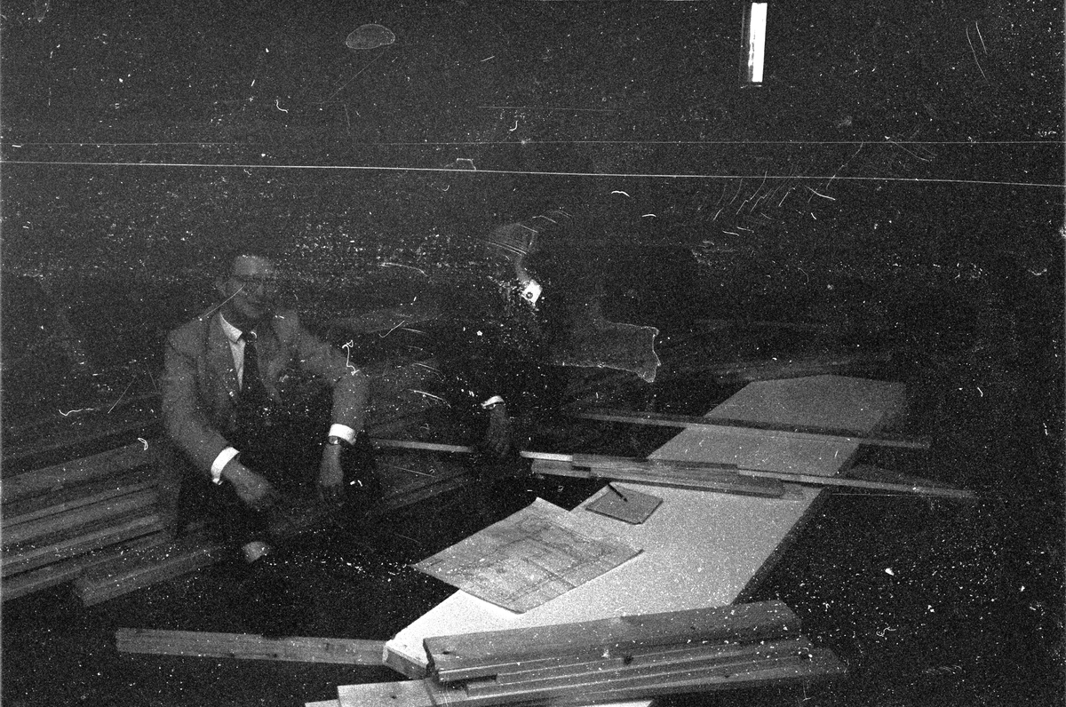 Uppsala-Bild, Uppsala Archdiocese’s 800th Anniversary - “Gillets Dining Room and Barbecue Turn into Expolocal.,” Uppsala May 1964