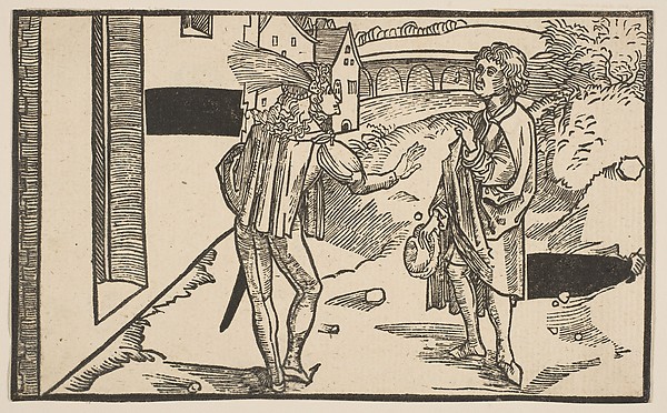 Albrecht Dürer, Eunuchus, from "The Comedie of Terence", 19th century reprint