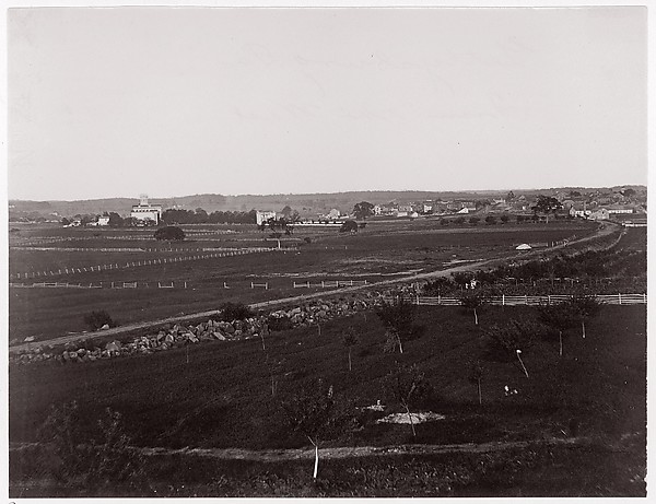 Timothy H. O'Sullivan, [Gettysburg, Pennsylvania from Seminary Ridge]