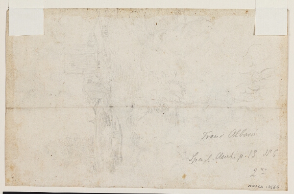 Francesco Albani, Landskab med en bondegård