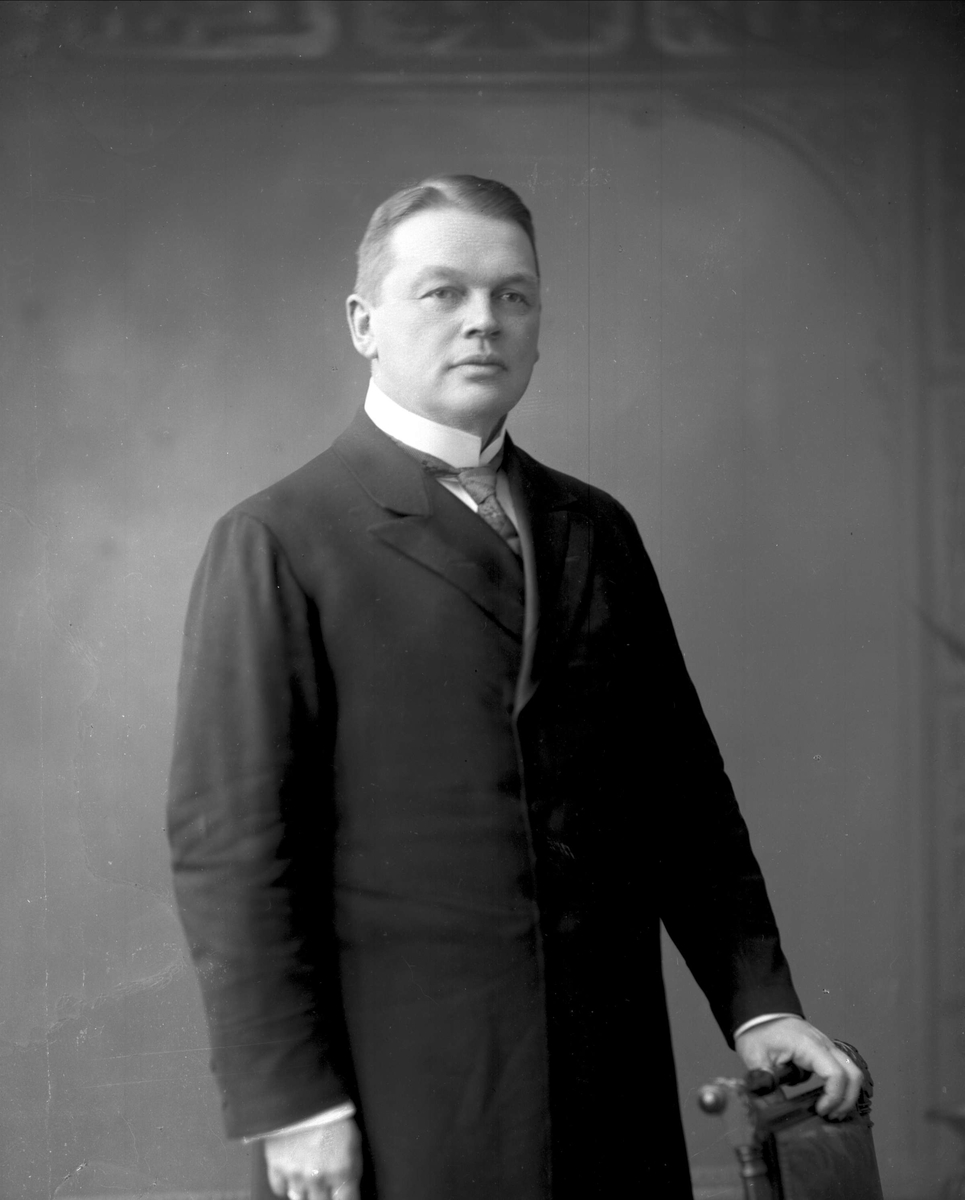 Gustav Borgen, Portrett av høyesterettsadvokat Ulrik Fredrik Cappelen Flood.