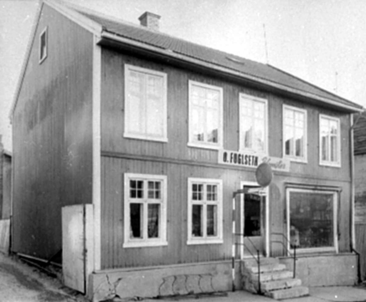 Anno Domkirkeodden, EKSTERIØR FUGLSETH GARTNERI BLOMSTERFORRETNINGEN, KASSE, DISK.