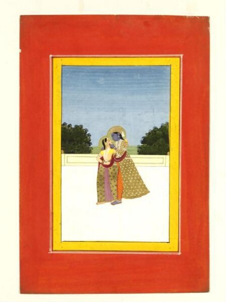 Unknown, Krishna and Radha