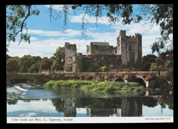 Hinde, John Wilfrid, Cahir Castle and Weir, Co. Tipperary, Ireland
