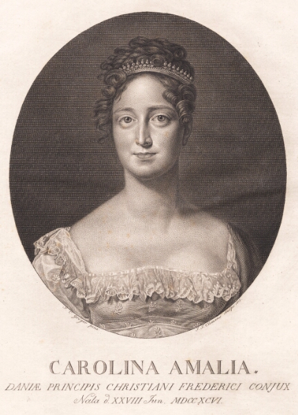 J.F. Clemens, Caroline Amalie