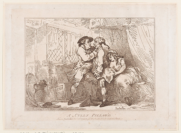 Thomas Rowlandson, A Cully Pillag'd