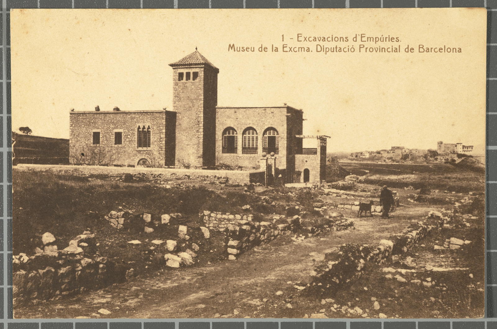 Josep Esquirol Pérez, 1 - Excavations of Empúries. Museum of the Excma. Provincial Council of Barcelona