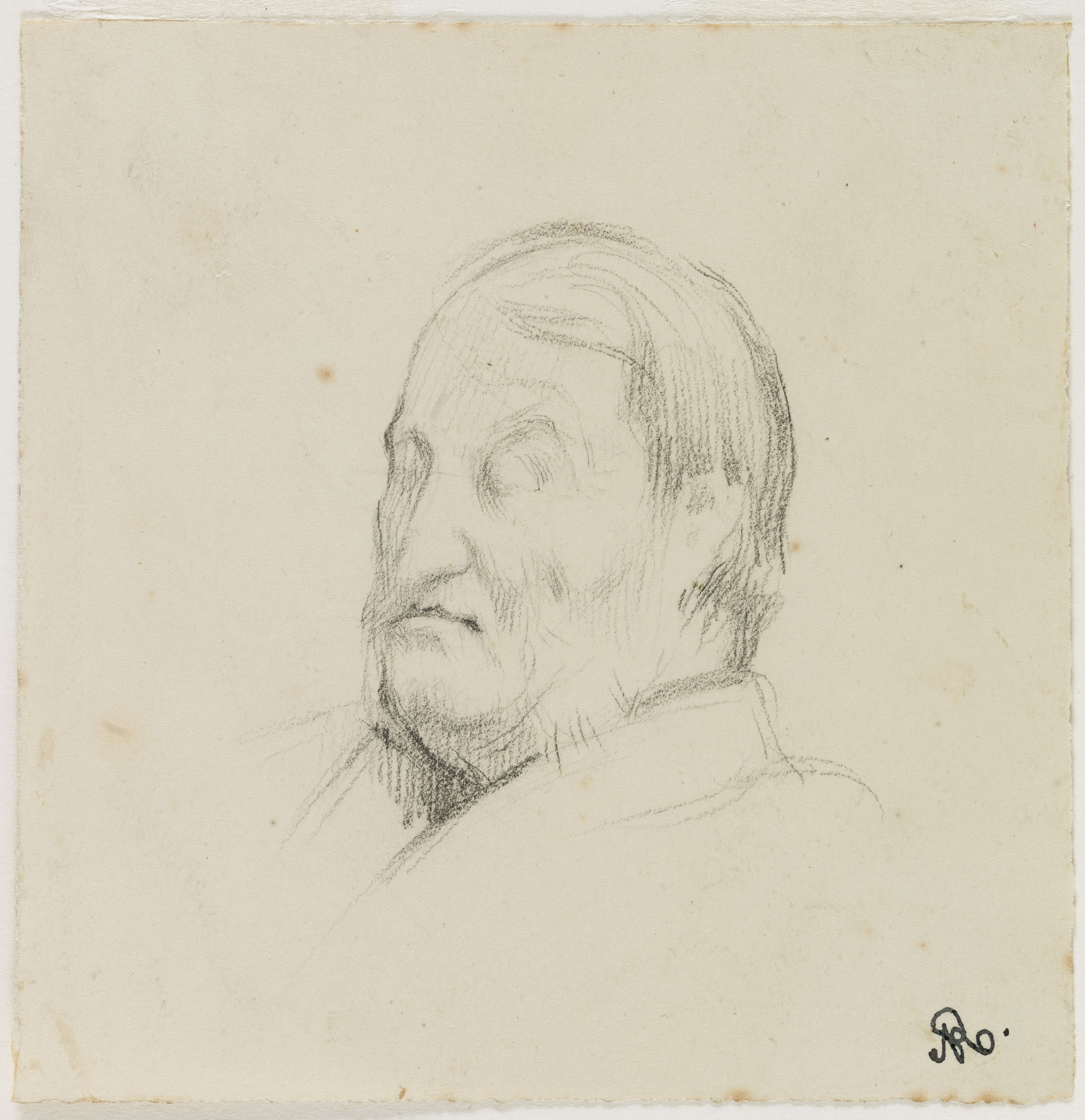 Ary Ernest Renan, Portrait d'homme aux favoris