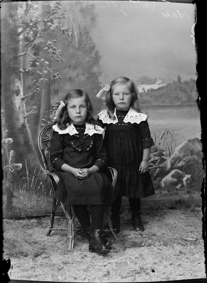 Skötsner-Edhlund, Syskonen Ytterberg från Långsunda, Hökhuvuds socken, Uppland 1918